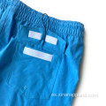 Shorts de entrenamiento de running de gimnasio ligeros azules para hombre